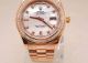 Swiss Rolex Day-Date II 41mm replica Everose Gold Diamond Bezel 21385 (2)_th.jpg